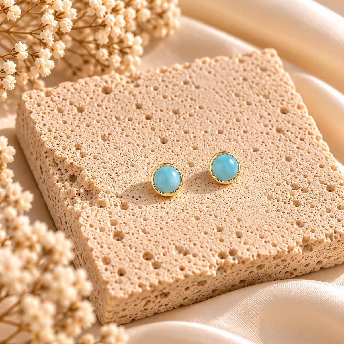 Aretes Cielo Larimar