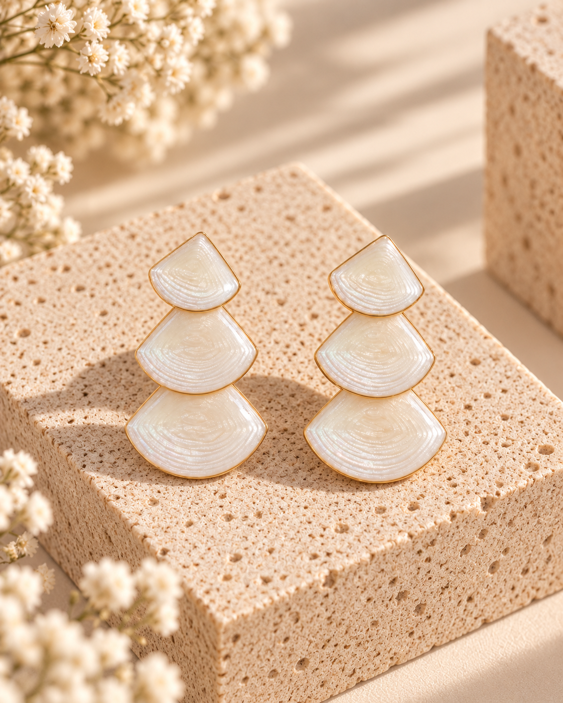 Aretes Nacar