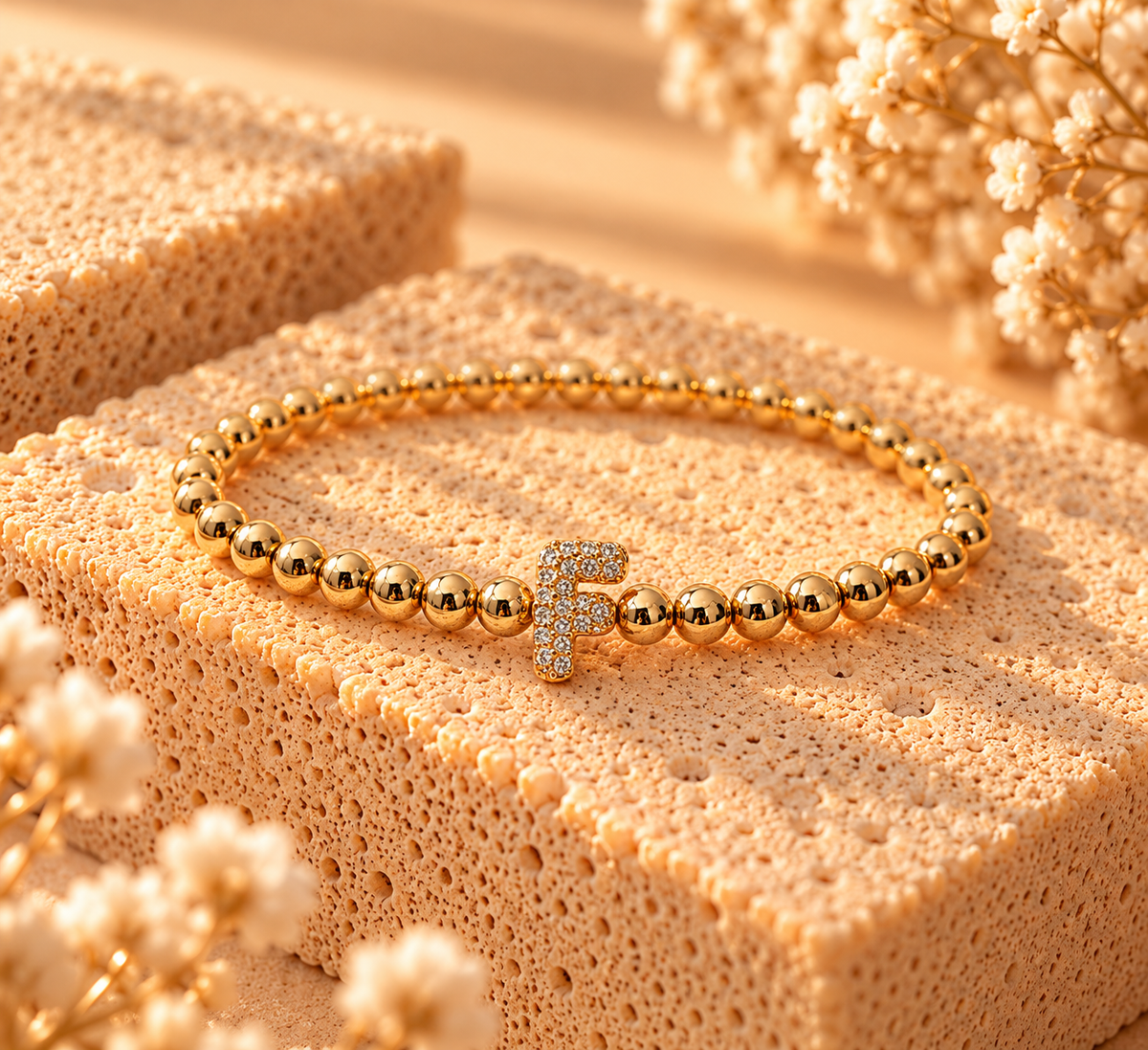 Pulsera Initial F Glow